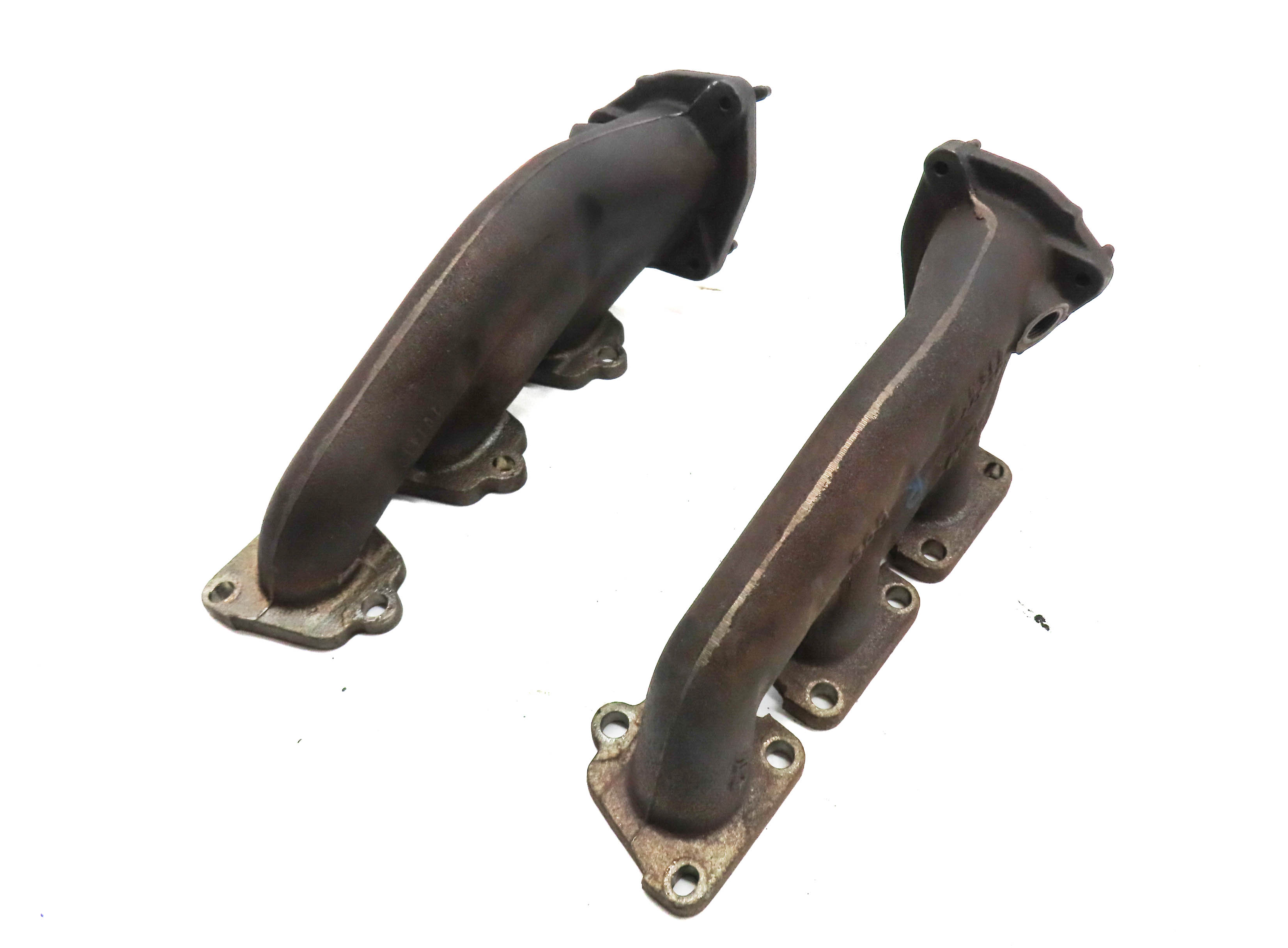 2011-2018 PORSCHE CAYENNE PANAMERA (958 970 G1) 3.0L ENGINE EXHAUST MANIFOLD SET — exact item pictured